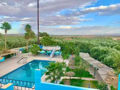 an image of a swimming pool at a resort at Hotel Complex Europe in Guercif
