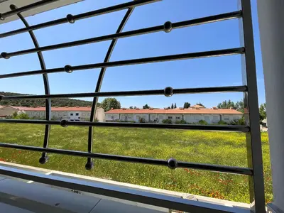 a view from a window of a building at Chalet villa QUE POUR LES FAMILLES in Imouzzer Kandar