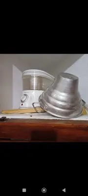 a food processor sitting on top of a shelf at Chez-soi in Meknès