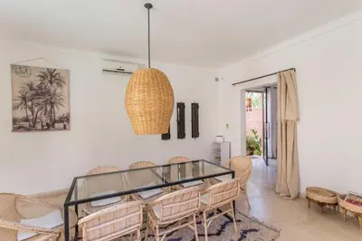 Gallery image of stunning beldi-chic villa with heated pool in Marrakech