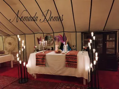 Gallery image of Nomada Domes Camp with Airco in Merzouga