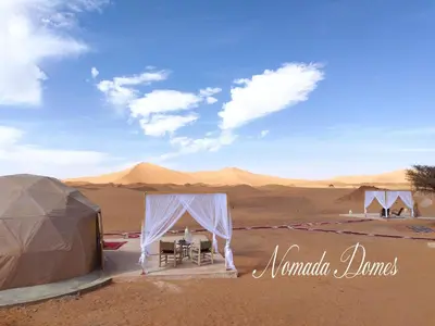 Gallery image of Nomada Domes Camp with Airco in Merzouga