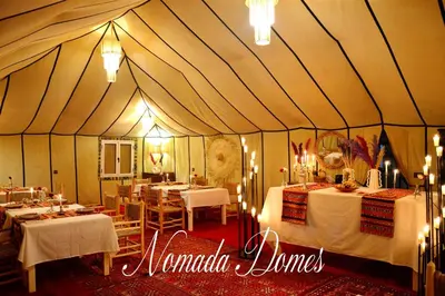 Gallery image of Nomada Domes Camp with Airco in Merzouga