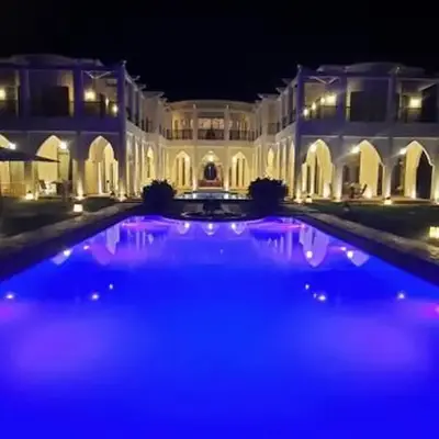 villa blanche Marrakech