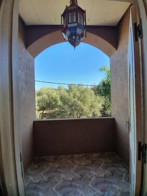 an open door to a room with a window at Villa Ourika ,Atlas in Ourika