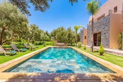 Gallery image of Villa Kamélia 5000m Hammam Piscine Chauffée et Sans Vis à Vis in Marrakech