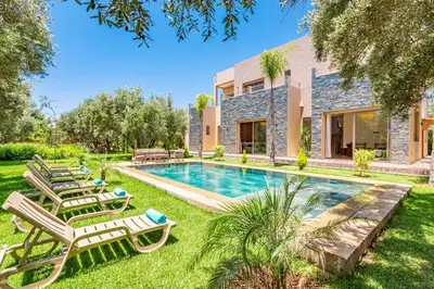 Gallery image of Villa Kamélia 5000m Hammam Piscine Chauffée et Sans Vis à Vis in Marrakech