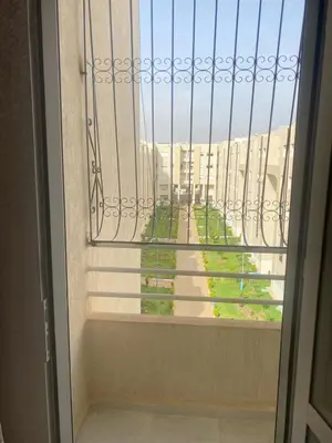 a view from a window of a building at طريق صفرو in Fès