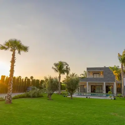 Villa Marrakech vue atlas