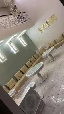 a bathroom with two sinks and two toilets at Villa Jamel Marrakech Zac in Marrakech