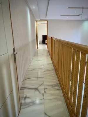 an empty hallway with a hallwayngthngthngthngthngthngthngthngthngthngth at MARRAKECH , Ourika in Ourika