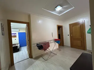 a living room with a room with a ceiling at 800 Miles of Travel in Ouarzazate