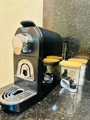 a toaster sitting on top of a counter at Villa Nadia Marrakech in Marrakech