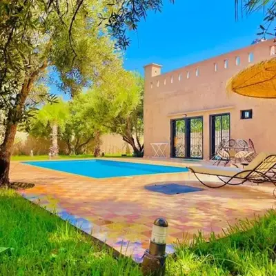 Villa des tortues 3 Marrakech piscine chaufée privative sans vis à vis