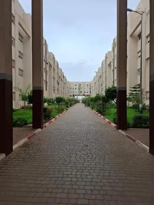 an empty street in an apartment building at Appartement à côté de Kitea route de Sefrou in Fès
