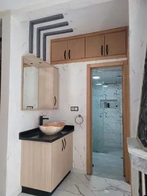 a bathroom with a sink and a counter top at Bella nova in Azrou