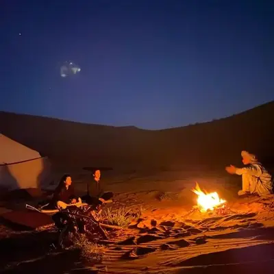 The dune camp