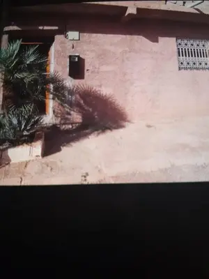 a view of a building with a window and plants at dar hanane in Zaouia Sidi Rahkal