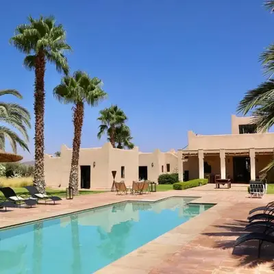 Villa Beldi Chic Novari avec piscine chauffée - 8 personnes - Marrakech - Petit déjeuner inclus