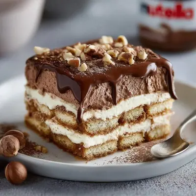 a piece of cake with chocolate and nuts on a plate at Gite take your time takojt merzouga in Hassilabied
