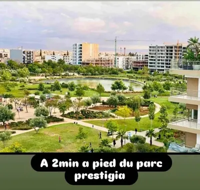a a pixel doaped dipaped projection of a city at Prestige Immo in Fès