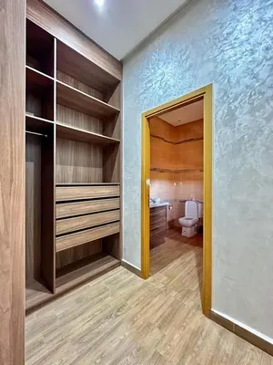 a room with a bathroom with a toilet in it at Tasnim VILLA in Marrakech