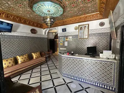 a room with aasteryasteryasteryasteryasteryasteryasteryasteryasteryasteryasteryastery at Riad Fes Bab Rcif Suite &Spa in Fès