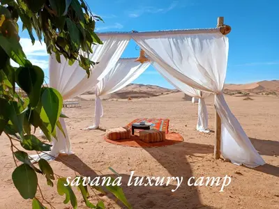 Gallery image of Savanna dunes luxury camp in Merzouga