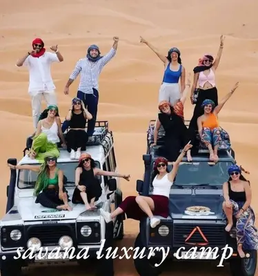 Gallery image of Savanna dunes luxury camp in Merzouga