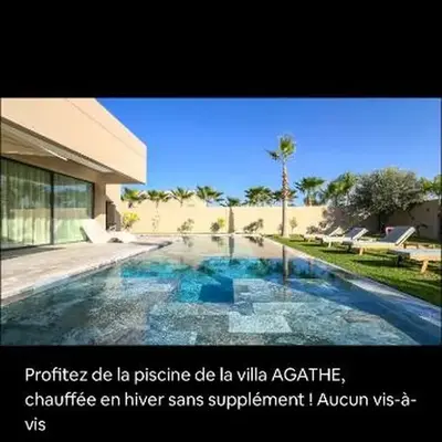 Villa avec piscine chauffée