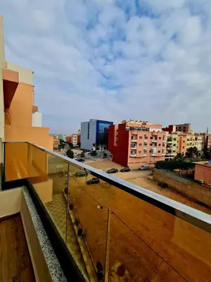 a view of a city from a balcony at Lusail in Beni Mellal