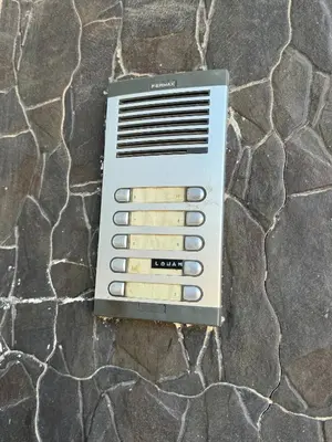 an electronic device sitting on top of a stone floor at Home Louah Apartment Retreat in Oulad Tayeb