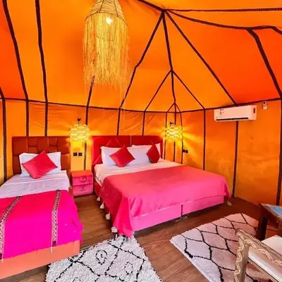 Moroccan luxury camp