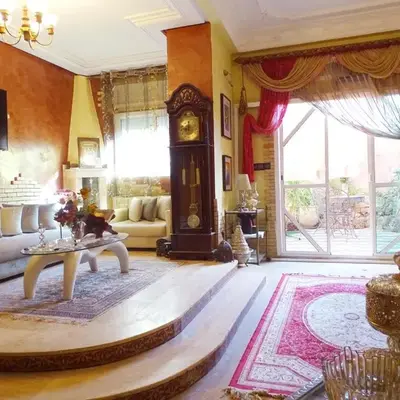 Moroccan apartment riad style