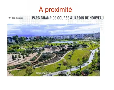 a proposed park chain de course london de novelevard at Luxueux Appartement Prestigia avec Wifi 100 M in Fès