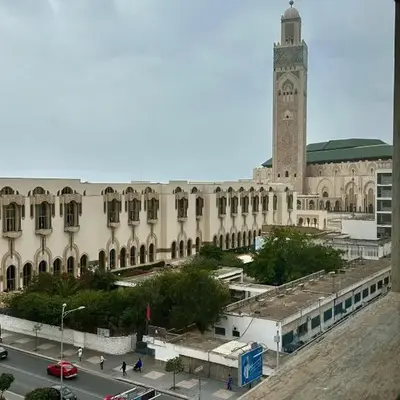Appartment central view on Hassan II