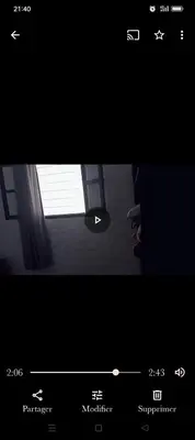 a picture of a room with a window at Cabanon à louer à Mohammedia in Oulad Akkou