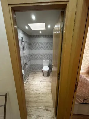 a bathroom with a toilet in a room at villa imouzzer in Imouzzer Kandar