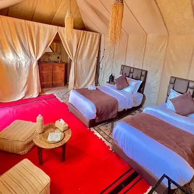 Staying Desert Luxury Camp