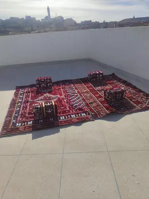 a rug on the floor of a building at Relaxnstay midelt in Midelt