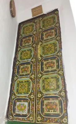 a cake that is sitting on a table at Maison Soulaîmi in Fès
