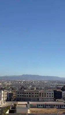 a view of a city from the top of a building at luxury Apartments Complete Building in Fez in Douar Trhaïtia