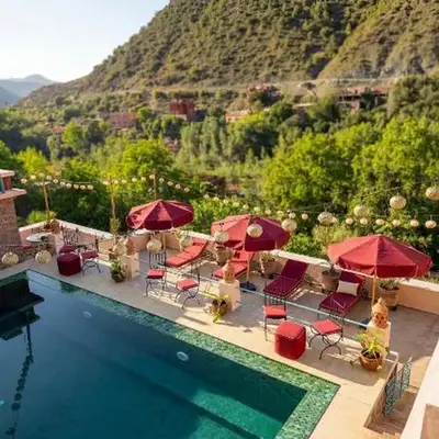 villa lalla Ourika & heated pool
