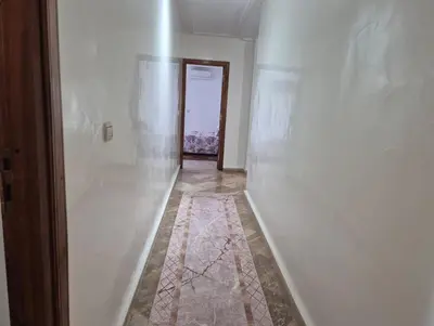 an empty hallway with a room with a corridorngthngthngthngthngthngthngth at Luxury Apartment in Fes City Centre for Families in Fès