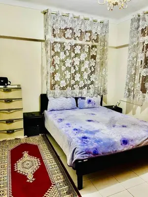 a bedroom with a bed with a canopy and a dresser at Superbe Joli studio indépendant pres de tout in Fès
