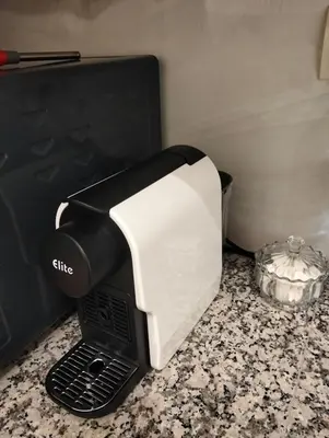 a toaster oven sitting on top of a counter at High-Standing Accommodations - Dalia , Tiflet in Tiflet