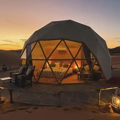 Erg Chebbi Luxury Geodesic Camp