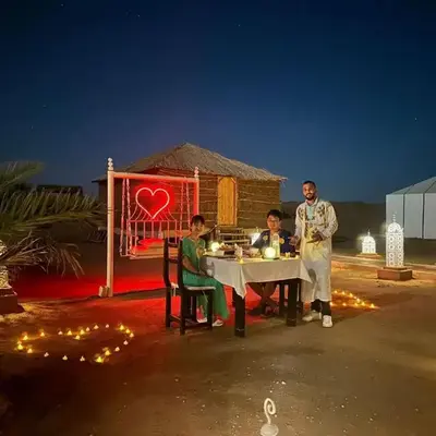 Merzouga Desert Night Luxury Camp Tours & Cozy Rooms