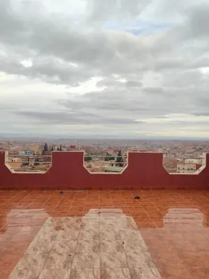 a view of a city from the top of a building at Central Bonheur Studio in Midelt