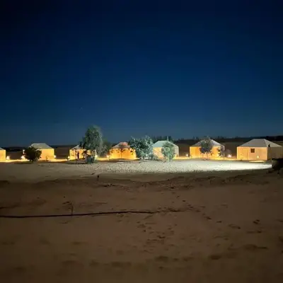 Désert camp berbère Sahara